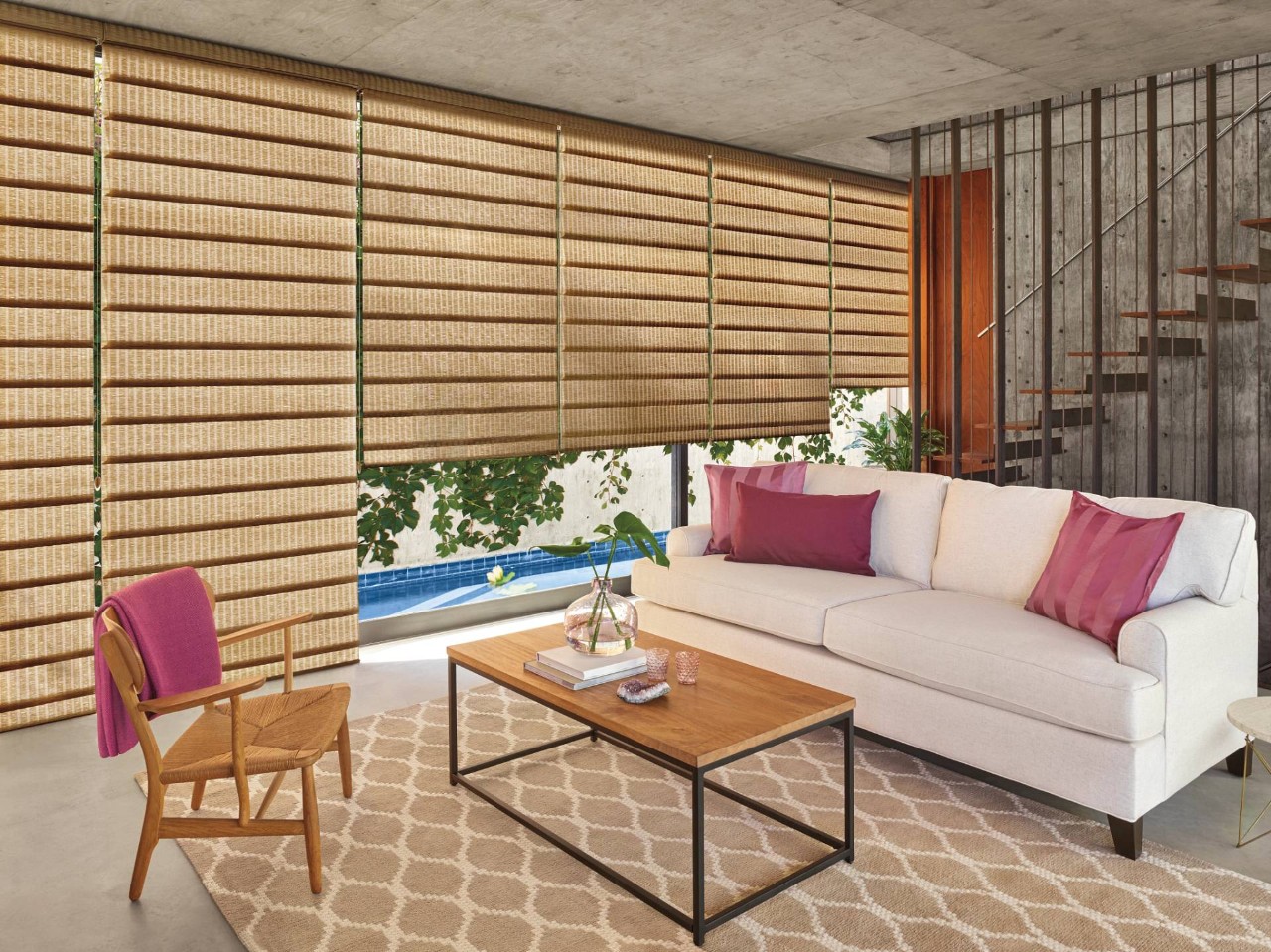 Hunter Douglas Vignette® Modern Roman Shades near Bloomington, Illinois (IL)