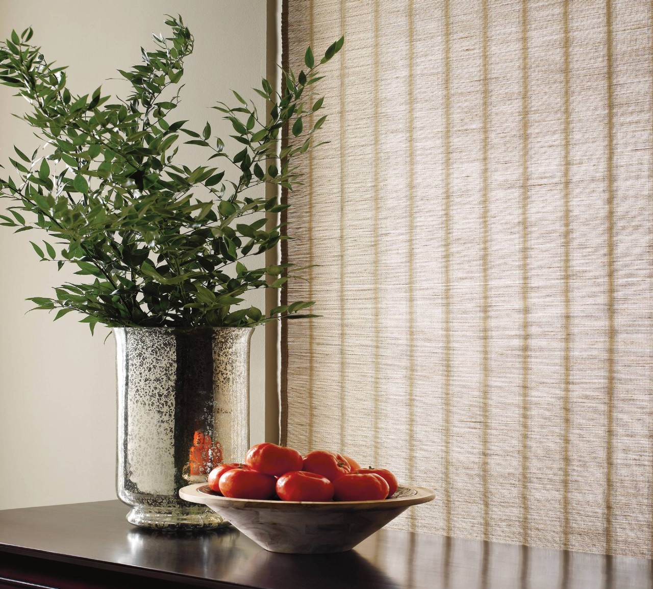 Hunter Douglas Provenance® Woven Wood Shades with PowerView® Automation near Bloomington, Illinois (IL) 